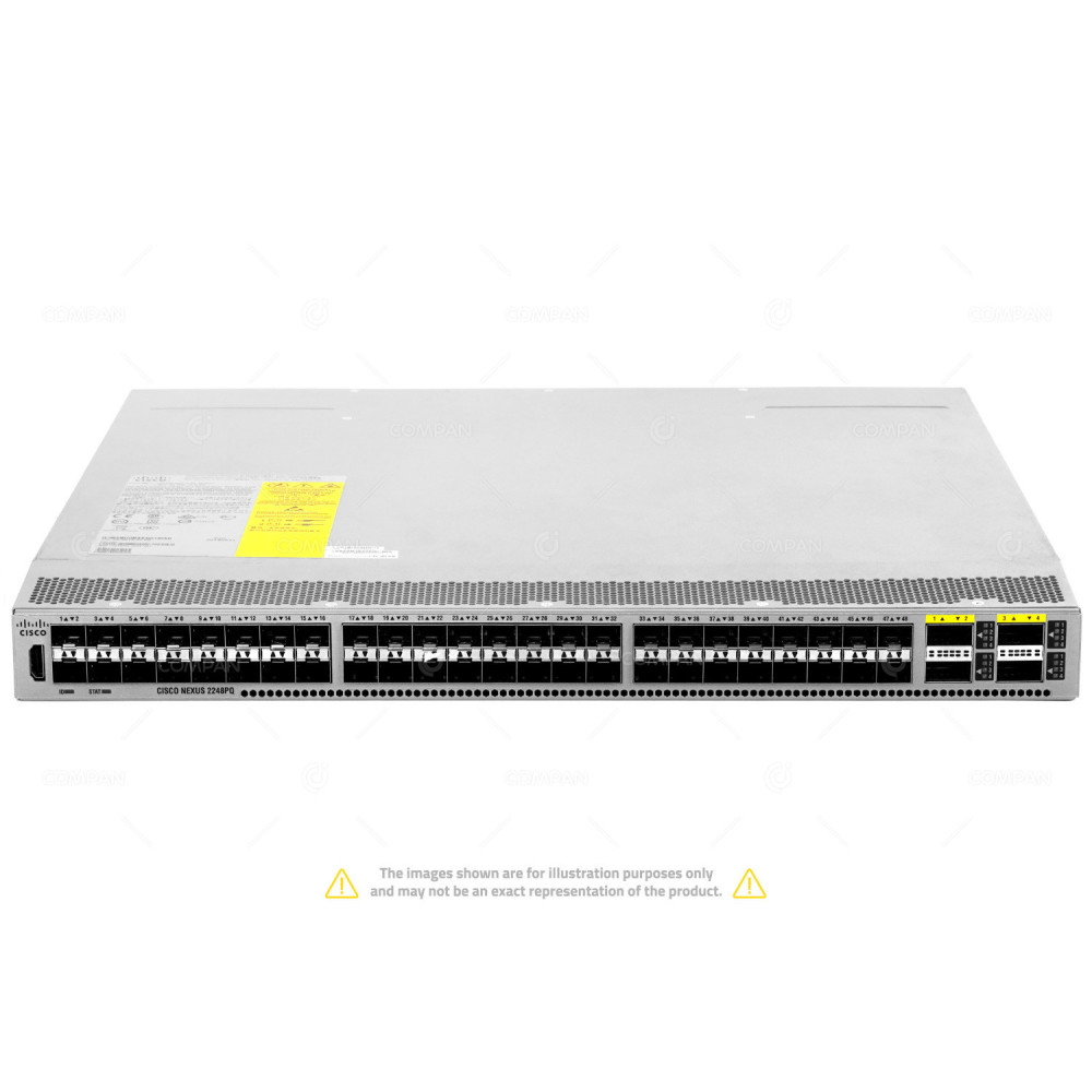 N2K-C2248PQ-10GE CISCO NEXUS 2248PQ 48 PORT SFP+ 4 PORT QSFP+ FABRIC EXTENDER